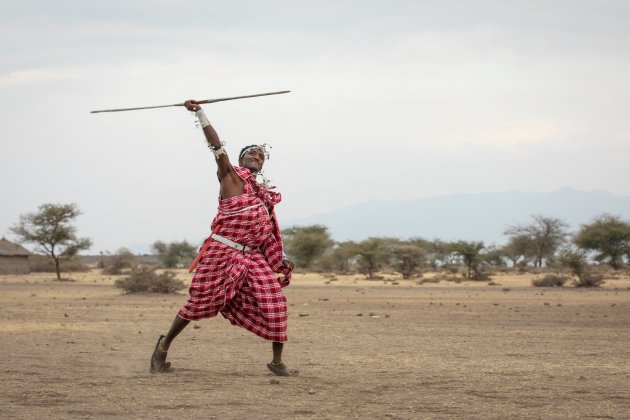 Мужчина масаи, Кения