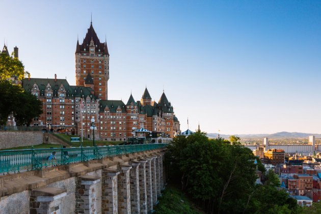 Замок Фронтенак и терраса Дафферин - Квебек, Канада