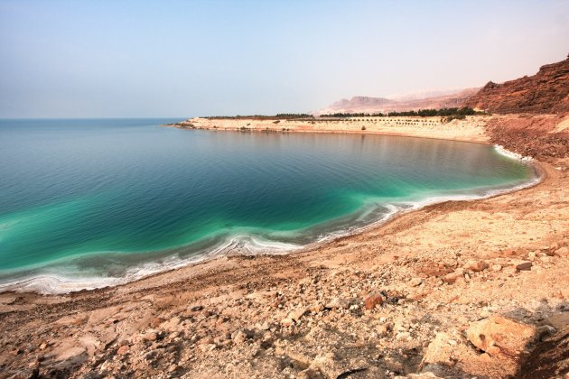 Побережье Мертвого моря со стороны Иордании