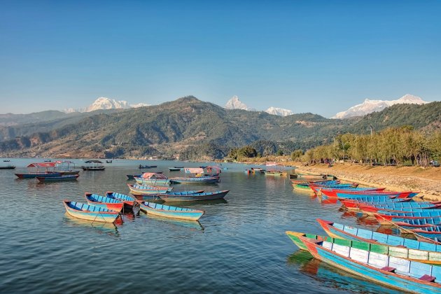 Гималайский пейзаж из Покхары