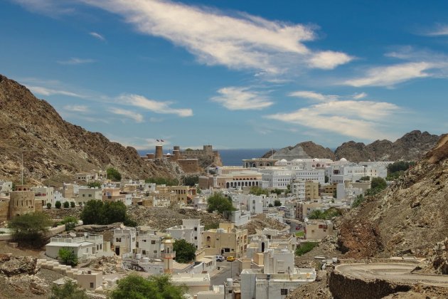 Вид на Маскат в Омане